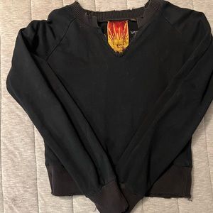 L.A.M.B. Distressed sweater